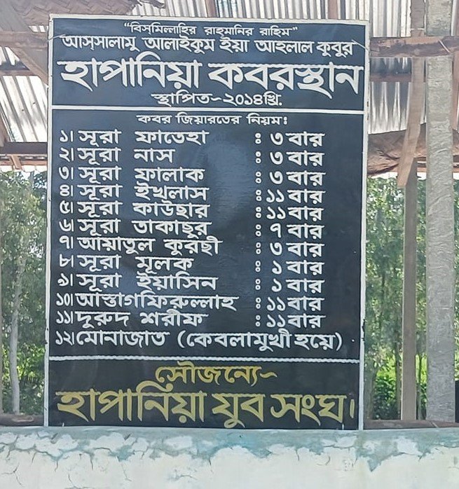 কবরের নাম ফলক