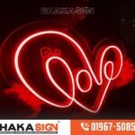Neon Backdrop Signs