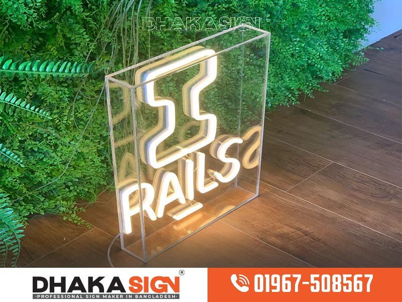 neon sign boards Bangladesh