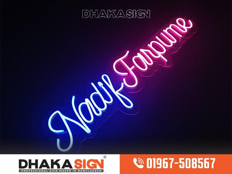 Neon Nameplates