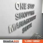 Stainless Steel Letter Sign Board in Bangladesh