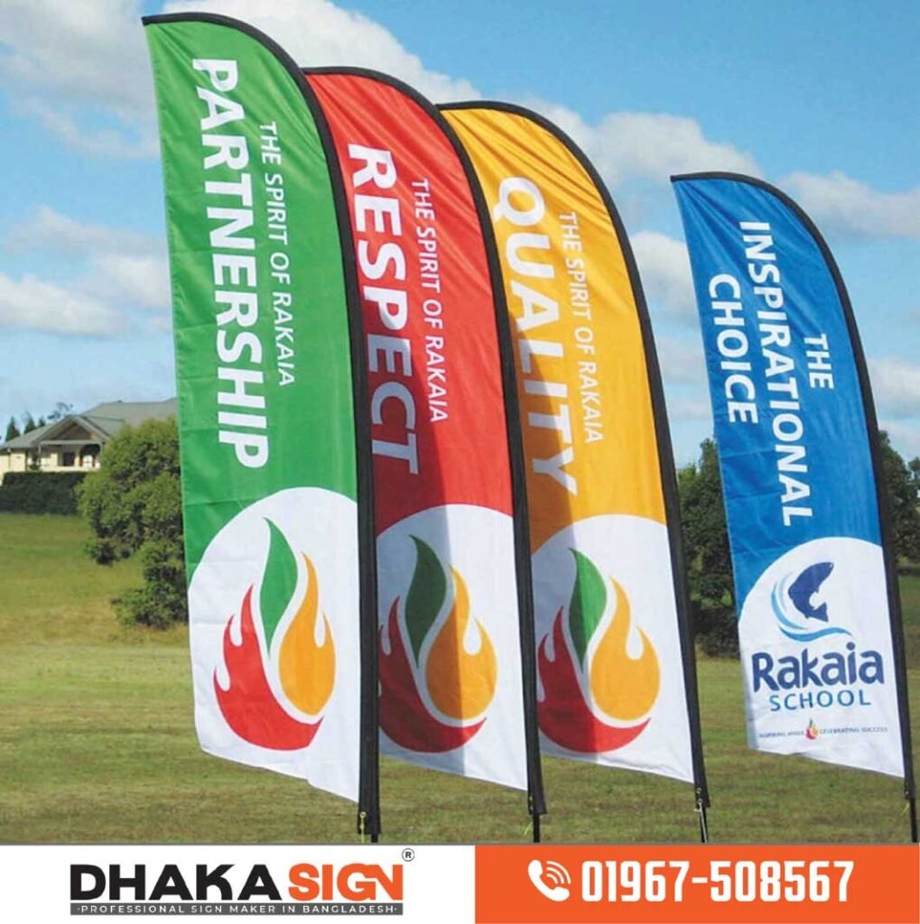Advertising flag printing Dhaka