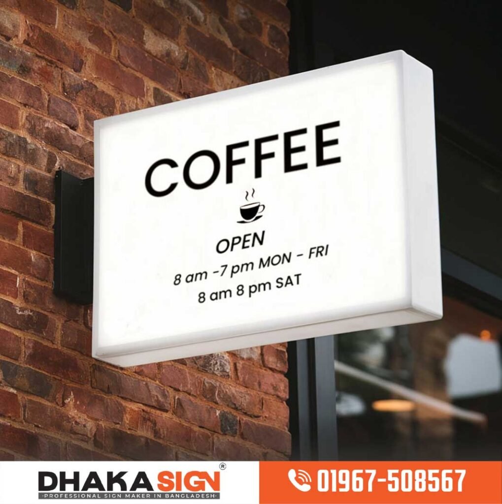 Bell Sign & Round LED Sign
