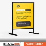 Outdoor Stand Signboard