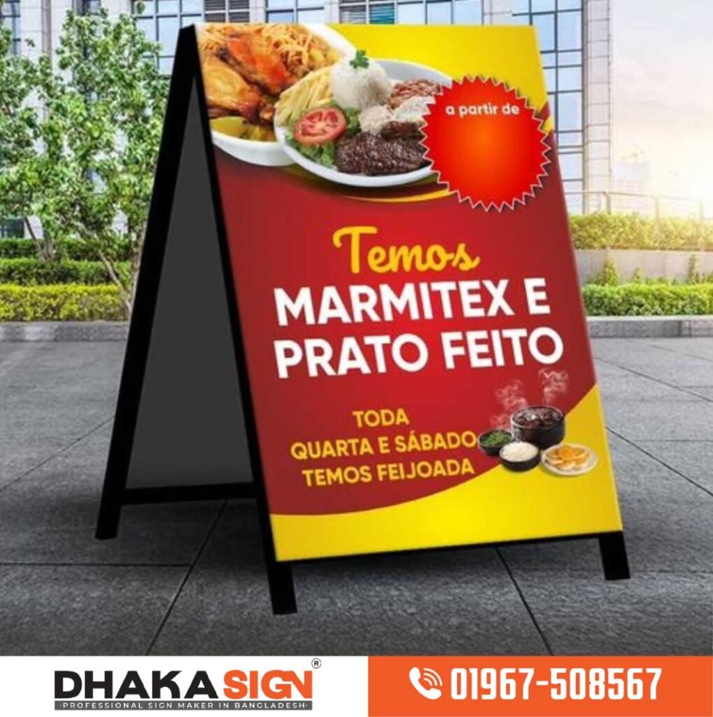Outdoor Stand Signboard