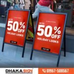 Outdoor Stand Signboard