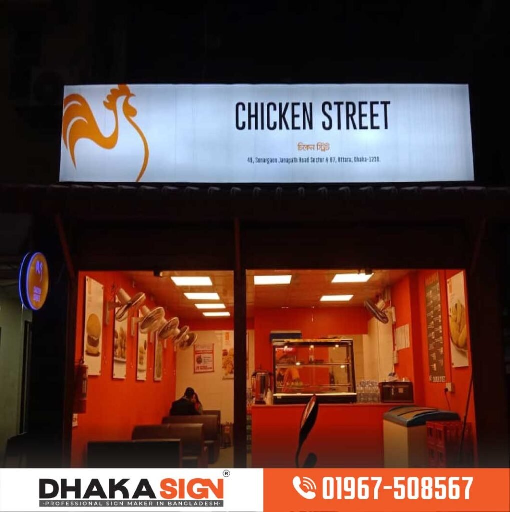 LED Backlit Sign Boards