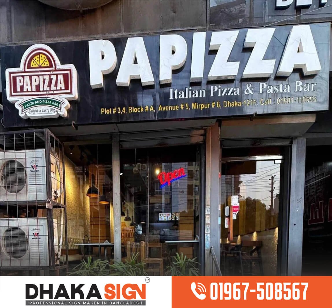 3D LED Sign Board Manufacturers in Sobujbagh Area 3D LED Sign Board Manufacturers in Sobujbagh Area