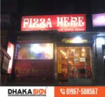 3D LED Acrylic Neon Letter Signage Board Habigoanj District