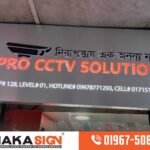 premium, high-visibility LED Backlit Sign Board