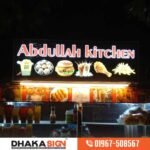 LED Restaurant Signboard Design