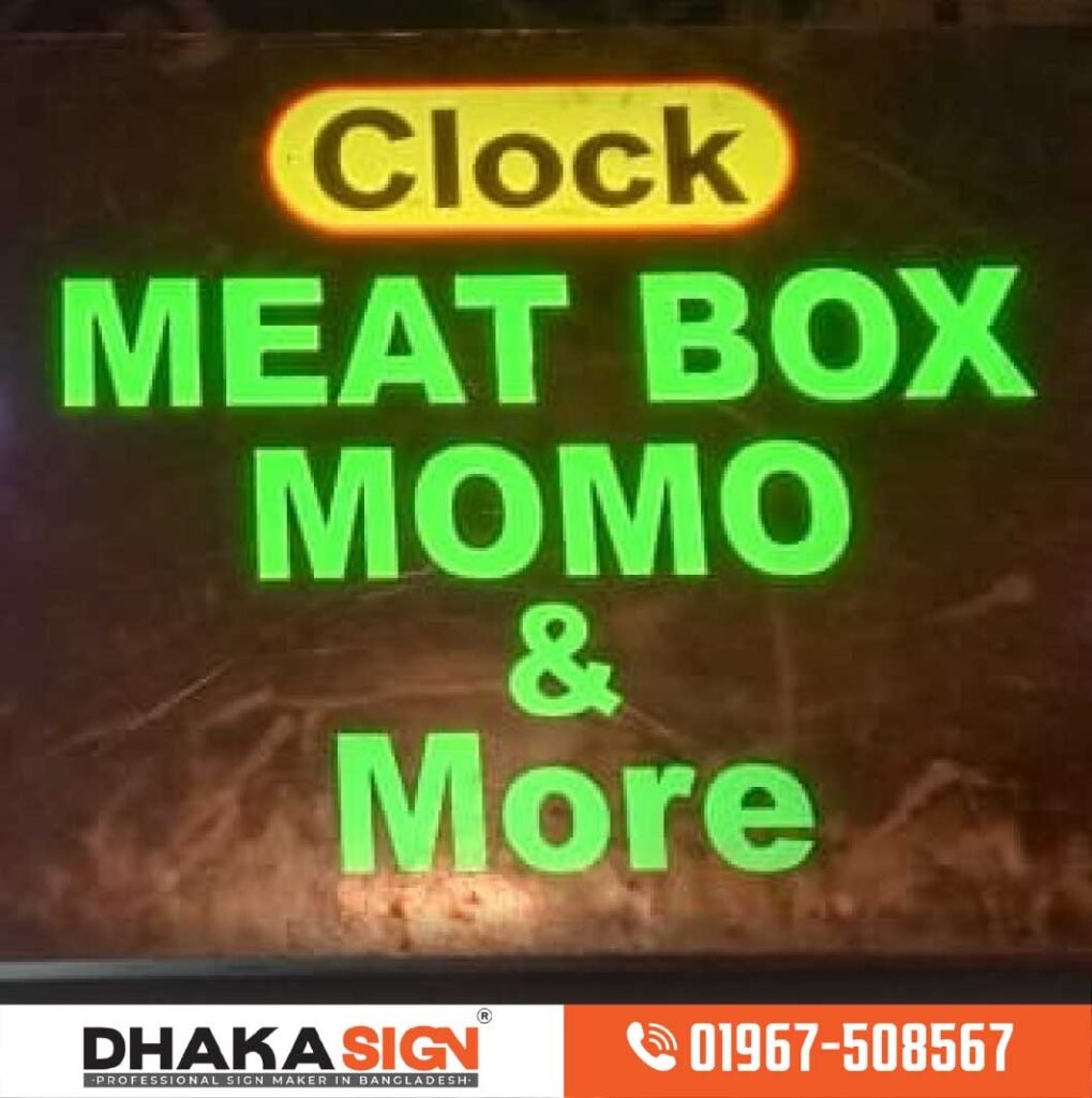 LED Restaurant Signboard Design