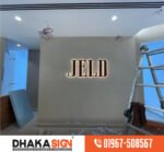 LED Sign Board 3D Acrylic Top Letter 3D SS High Letter Maker