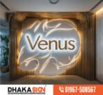 LED Sign Board 3D Acrylic Top Letter 3D SS High Letter Maker