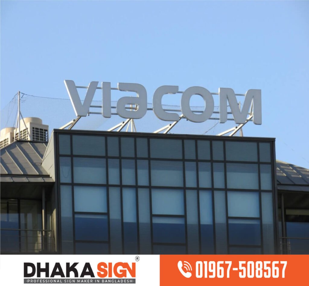 BuildingTop Floor Sign Board Manufacturers in Bangladesh