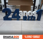 Acrylic Slim Led Sign Board Design in Bangladesh