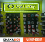 Acrylic Slim Led Sign Board Design in Bangladesh