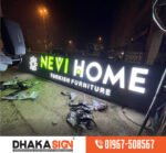 Acrylic Glow Sign Board Design in Dhaka Bangladesh