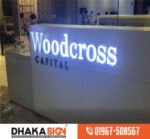 Acrylic LED Sign Board With UV Print