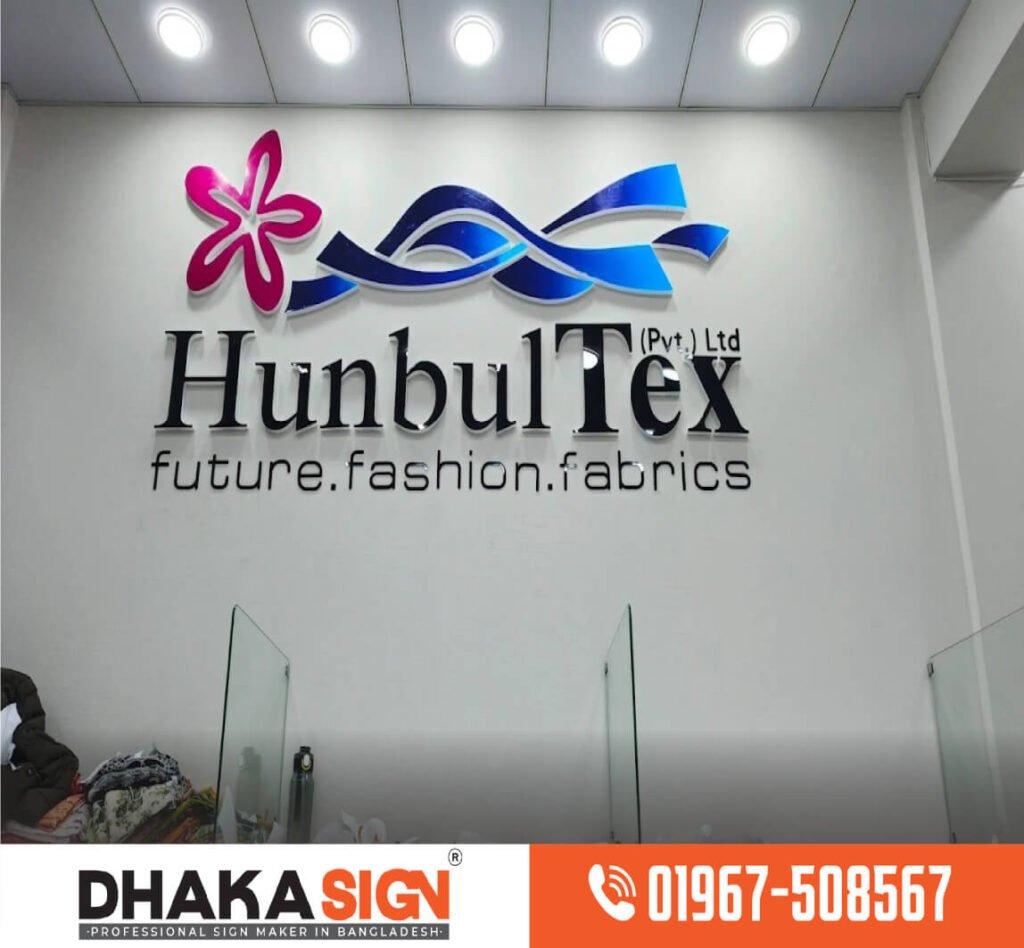 Direct Factory Custom Acrylic Metal Letters Commercial Signboard