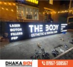 3D LED Acrylic Channel Letter Signboard Maker Dhaka
