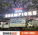3D Acrylic LED Words with Complete Structure Board