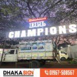 3D Acrylic LED Words with Complete Structure Board