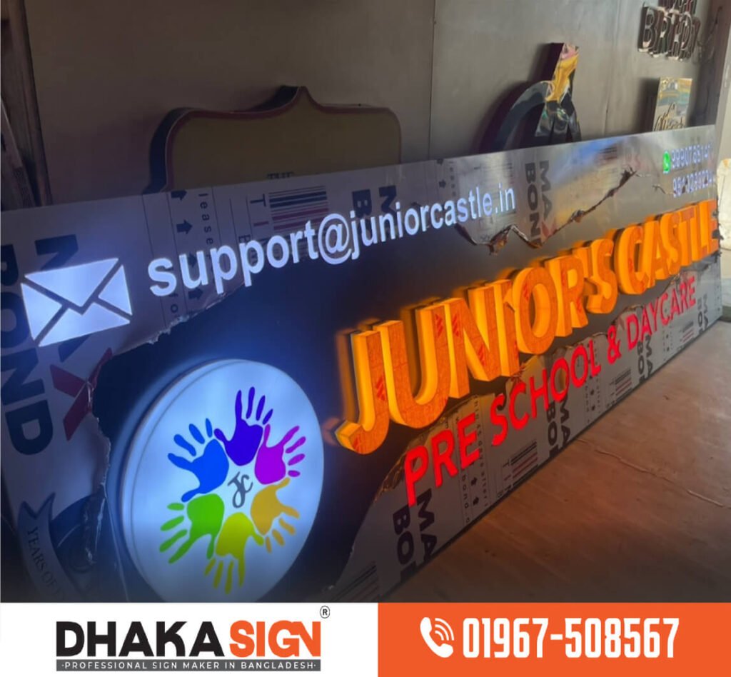 Neon Signs | Backlit Signs | Acrylic Sign | LED Back-lit Board | 3D Sign
