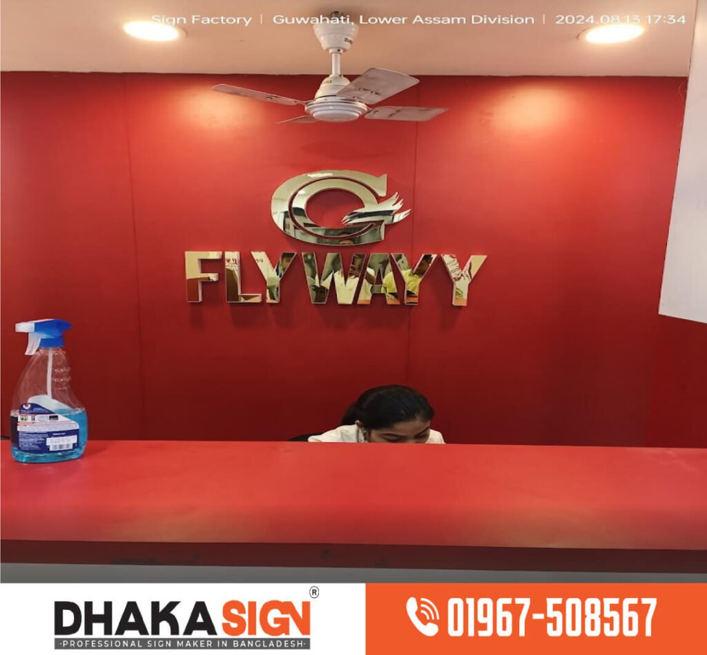 Professional Led 3D Acrylic Signboard Maker in Bangladesh