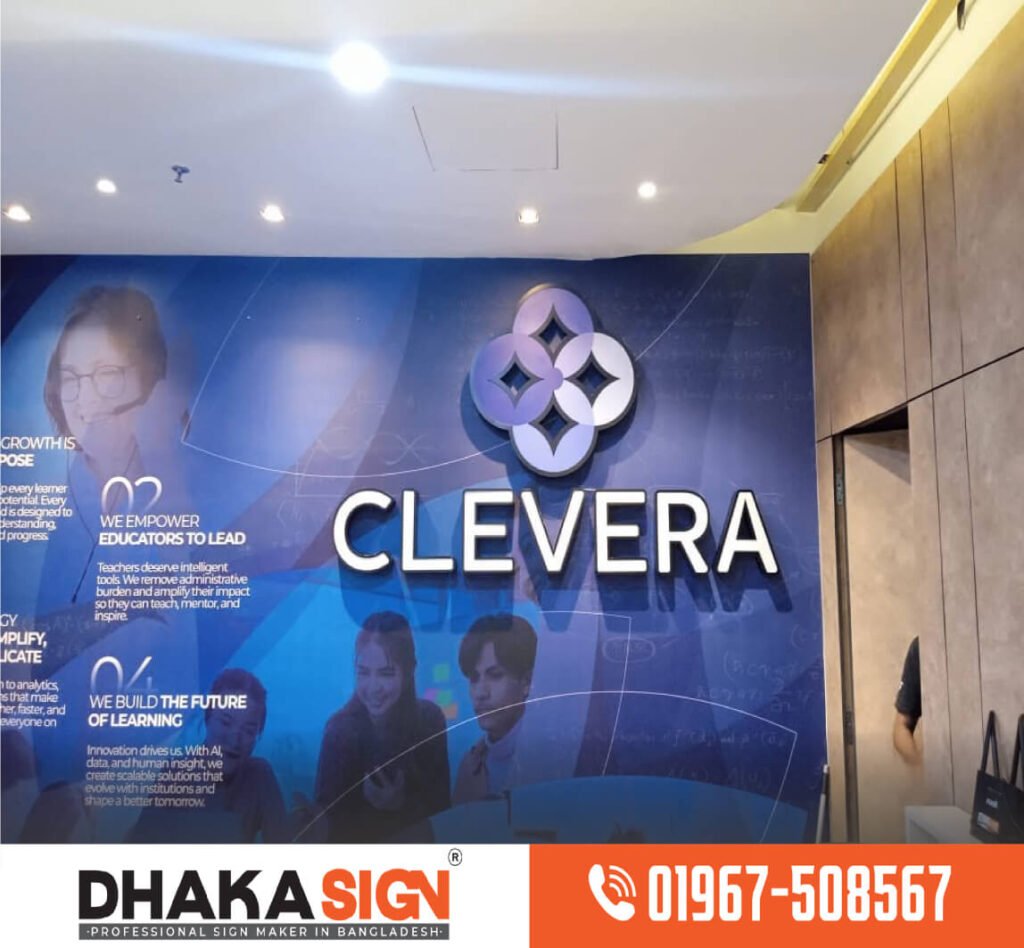 Custom LED Backlit Letters Supplier in Dhaka