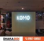 Custom LED Backlit Letters Supplier in Dhaka