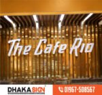 Acrylic 3D Letter Outdoor LED Signs for Shops Showrooms & Corporate Offices