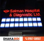3D Acrylic Letter LED Sign ACP Board