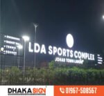 3D LED Sign Board for Bangladesh