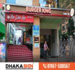 3D Acrylic Letter Signboard Golden Stainless Steel Letter Sign